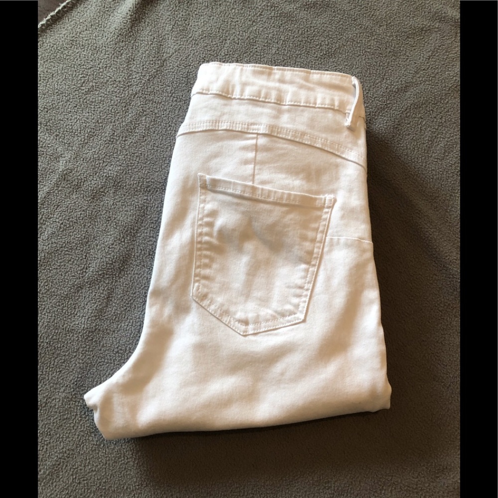 White jeans